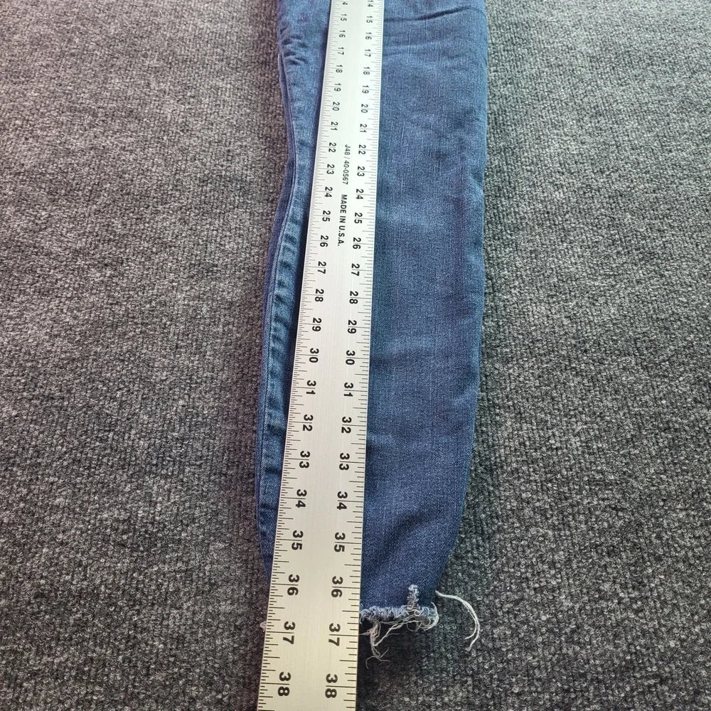 M Jeans by Maurices Super Skinny Ankle High Rise Button Fly Jeans Women's Size S - Picture 8 of 9